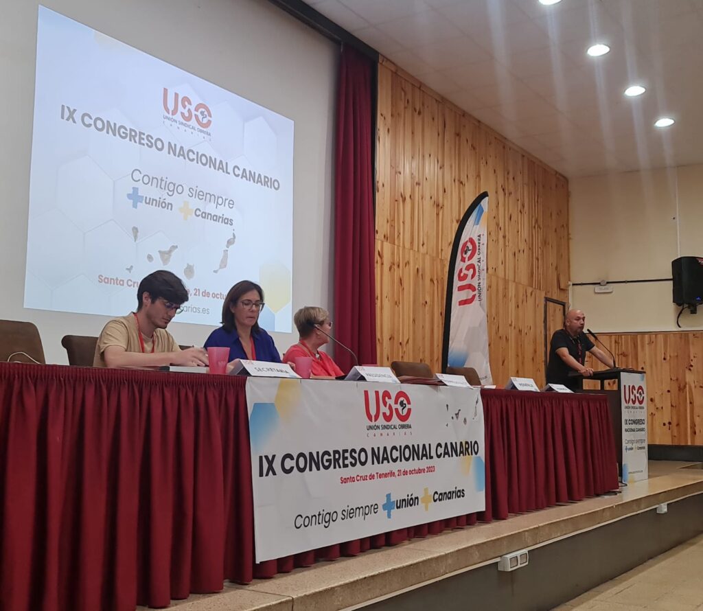 IX Congreso de USO-Canarias.